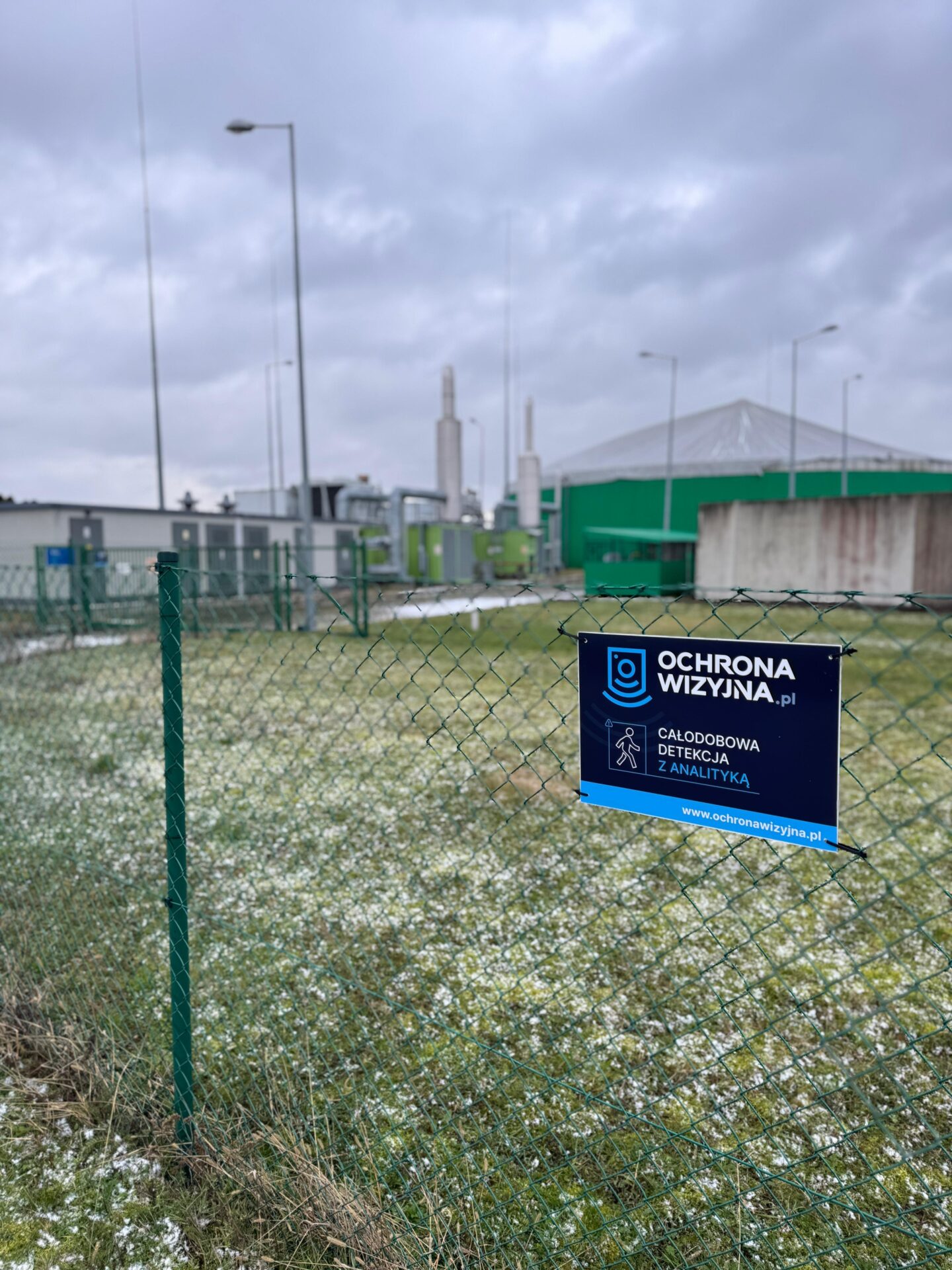 Modernizacja systemu i zabezpieczenie obiektów Biogazowni